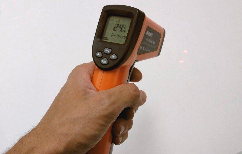 termómetro infrarrojos